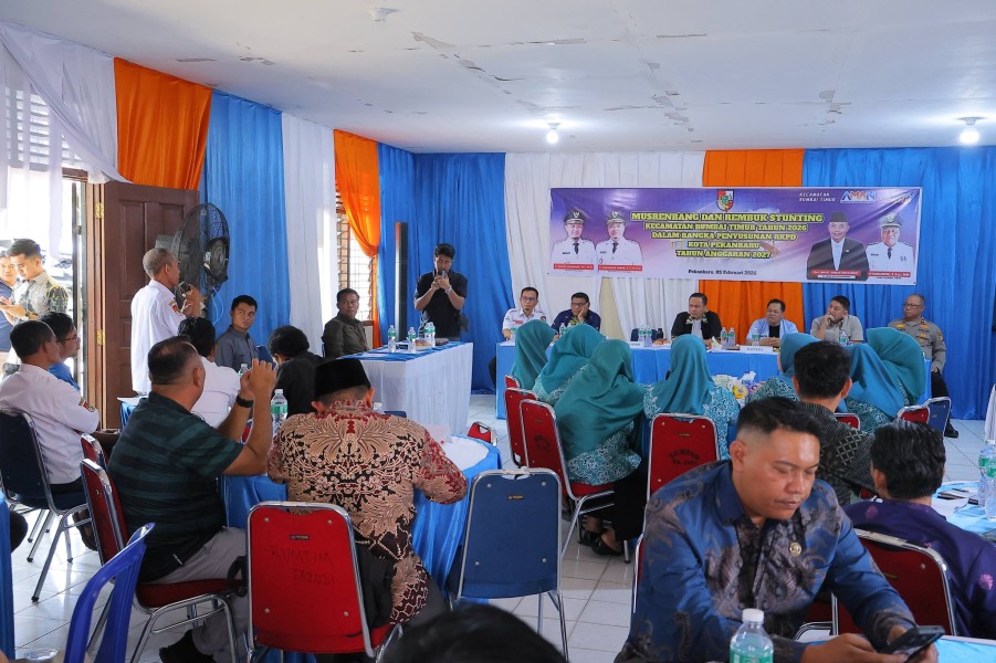 Wali Kota Hadiri Musrenbang di Rumbai Timur, Serap Aspirasi Warga