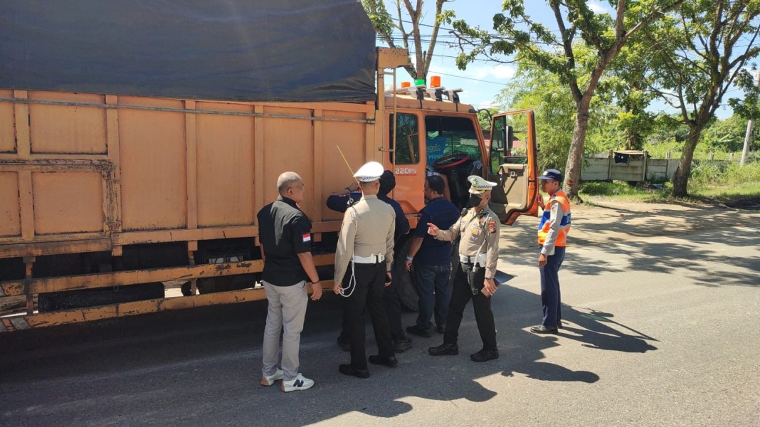 Masuk ke Dalam Kota, Truk Tonase Besar Akan Ditindak Tegas