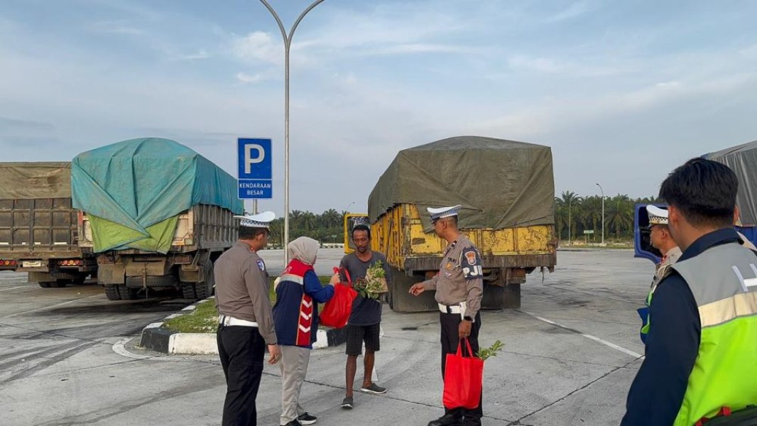 Ditlantas Polda Riau Cek Kesiapan Ruas Tol Pekanbaru–Dumai