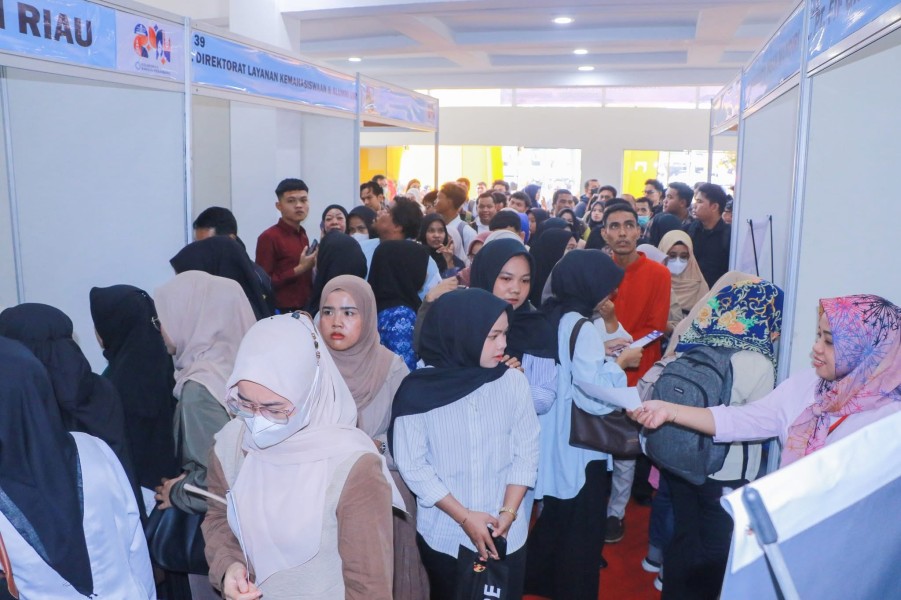 Buka Secara Resmi Pekanbaru Job Fair 2025, Wako Harapkan Bisa Kurangi  Angka Pengangguran