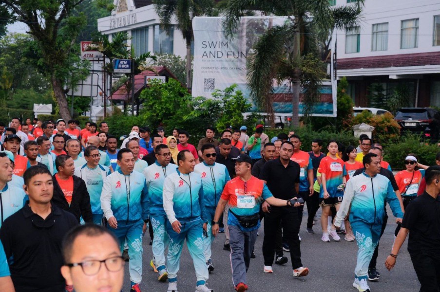 Gubri Abdul Wahid Meriahkan Bhayangkara Run 2025