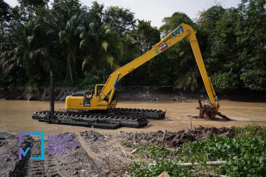 Banyak Sungai Alami Pendangkalan, Penanganan Banjir di Pekanbaru Libatkan Sejumlah Pihak